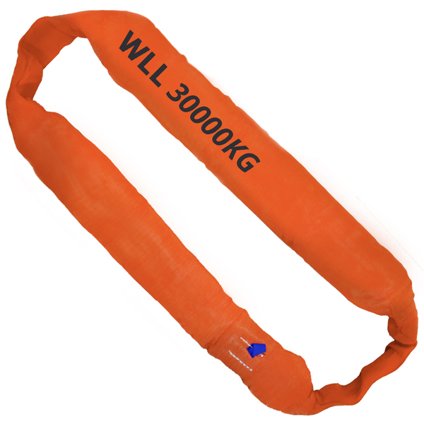 Round Sling Orange 30 Ton 3.5 to 15 Meter 903035 Total Parts