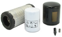 FILTER KIT TRIPAC APU
Filter Kit Includes:
TK-11-9059-AM Air Filter
TK-11-6182-AM Oil Filter
TK-11-9342-AM Fuel Filter
TK-41-6822 Filter Screen for Glow Pin
Can also use: TK-MAIN-211-AM (Kit less Glow Pin Screen)
THERMO KING
Tripac
This part is compatible or replaces part numbers:
Thermoking,
Australian after market part