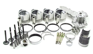 TIER 1 With Out ESC --- ENGINE# 26-00115-XX SERIAL# 3S0001 to 3Y0014
Please Specify What Size Bearings & Pistons When Ordering
Each Kit Includes:
Pistons w/rings Water Pump
Main Bearings Glow Plugs
Thrust Bearings Conn Rod Bushings
Connecting Rod Bearings Exhaust Valves
Intake Valves Front & Rear Seals
Gasket Set Freeze Plugs
Valve Guides
Australian after market part